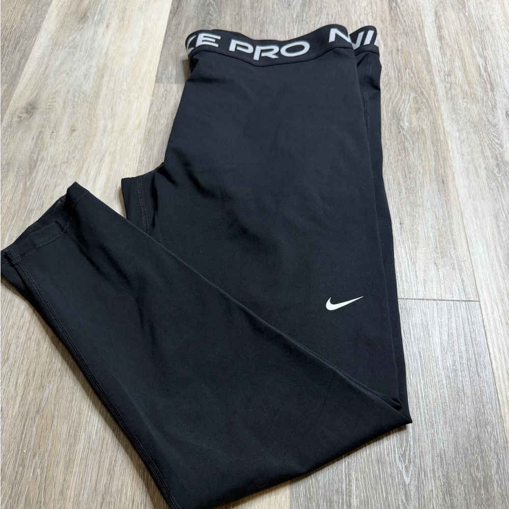 Nike men’s ' Black Dri-FIT Pro Leggings